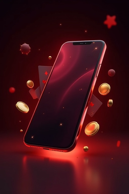 Smartphone con app casino KinBet